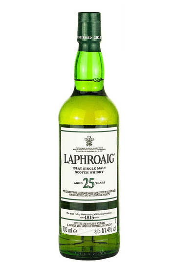 Laphroaig 25 Year Old Single Malt Scotch Whisky No Box