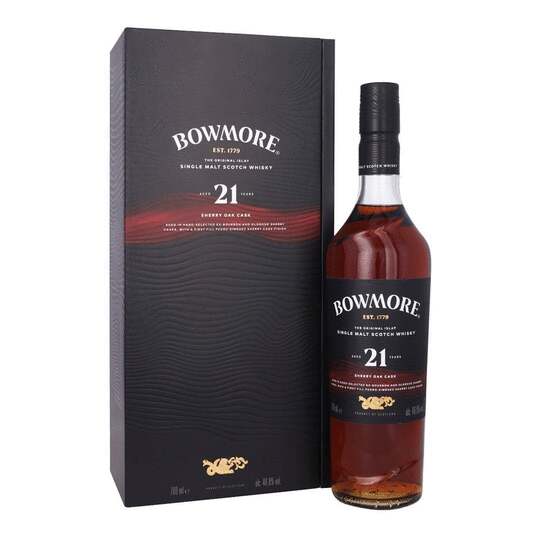 Bowmore Sherry Oak Cask 21 Year Old Single Malt Scotch Whisky