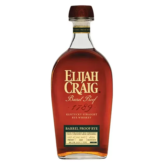 Elijah Craig Barrel Proof Rye Whiskey