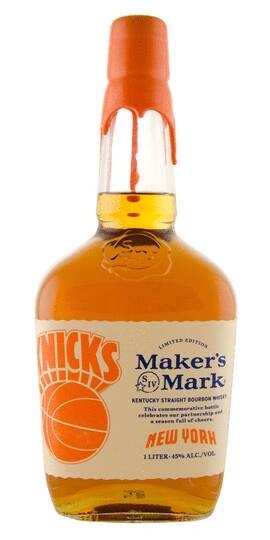 Makers Mark New York Knicks Limited Edition Kentucky Straight Bourbon Whisky