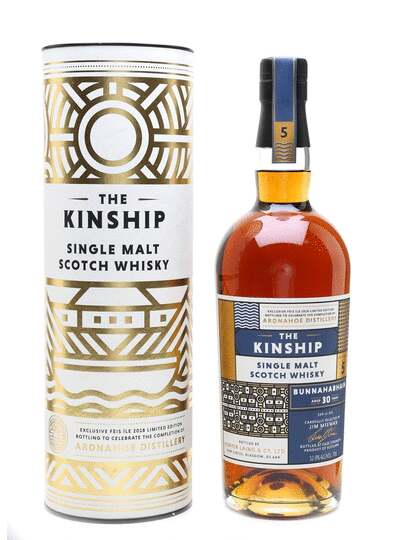 Hunter Laing The Kinship Bunnahabhain 30 Year Old Single Malt Scotch Whisky
