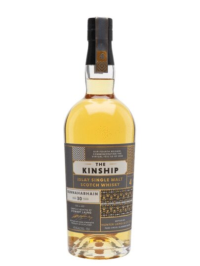 Hunter Laing The Kinship Bunnahabhain 30 Year Old Single Malt Scotch Whisky No Box
