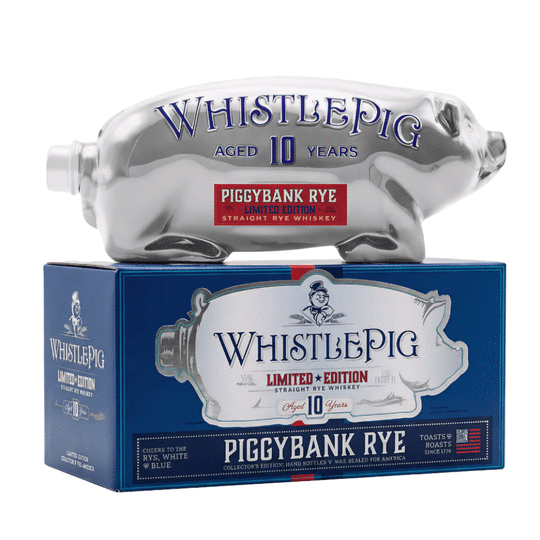 Whistlepig Farm 10 Year Old 250th Anniversary Piggybank Rye Whisky