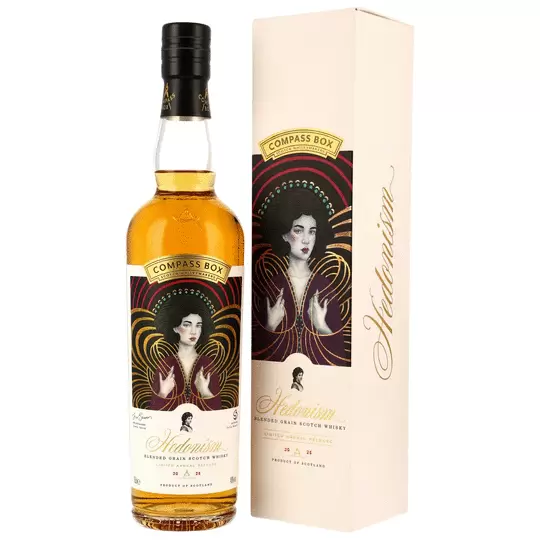 Compass Box Hedonism Blended Grain Scotch Whisky