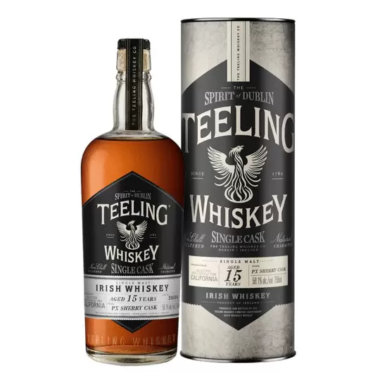 The Teeling Whiskey Co Px Sherry Cask 15 Year Old Single Malt Irish Whiskey