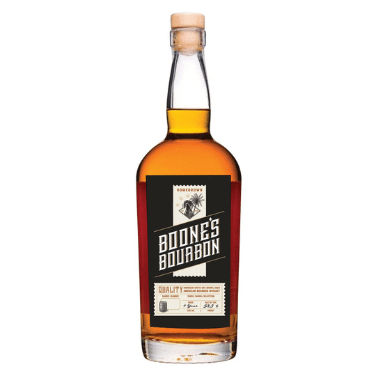 Striped Pig Distillery Homegrown Boones Bourbon 4 Year Old Single Barrel Whiskey