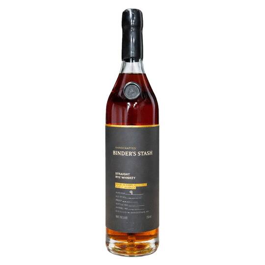 Binders Stash 9 Year Old Straight Rye Whiskey