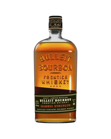Bulleit Barrel Strength Straight Bourbon Frontier Whiskey