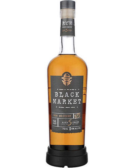 Black Market Spirits 5 Year Old Rye Whiskey