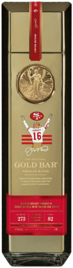 Gold Bar Joe Montana Limited Edition Blended 273 American Whiskey