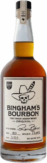 Binghams Bourbon Original Texas Straight Bourbon Whiskey