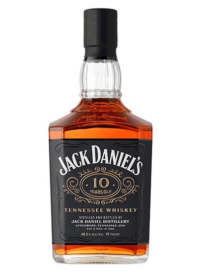 Jack Daniels 10 Year Old Tennessee Whiskey