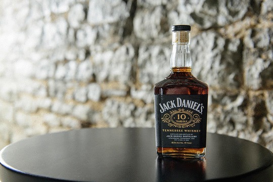 Jack Daniels 10 Year Old Tennessee Whiskey