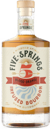 Five Springs Blood Orange Infused Bourbon Whiskey