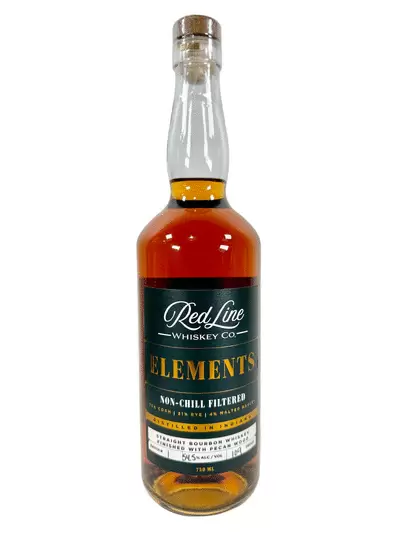 Red Line Elements Pecan Wood Finish Straight Bourbon Whiskey