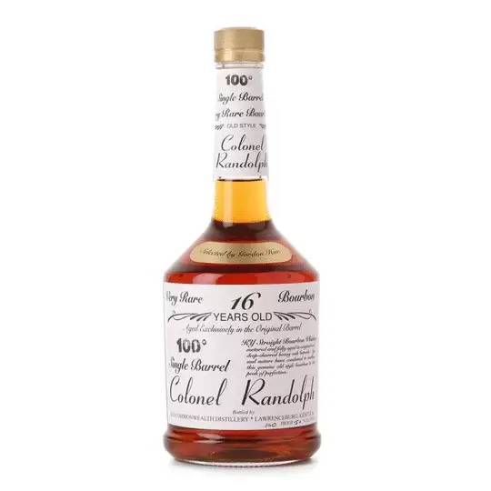 Old Commonwealth Colonel Randolph 16 Year Old Straight Bourbon Whiskey