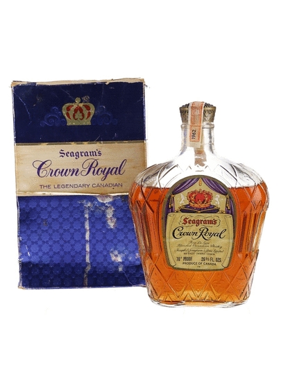 Seagrams Crown Royal Canadian Whisky