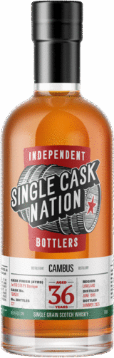 Single Cask Nation Cambus 36 Year Old Single Malt Scotch Whisky