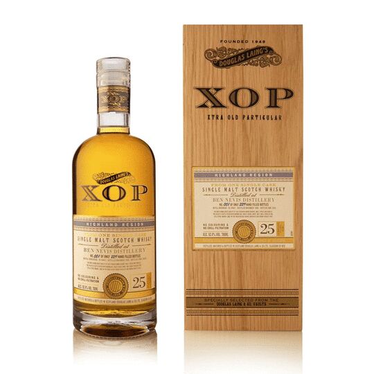Douglas Laings Xop   Xtra Old Particular Ben Nevis 25 Year Old Single Cask Single Malt Scotch Whisky