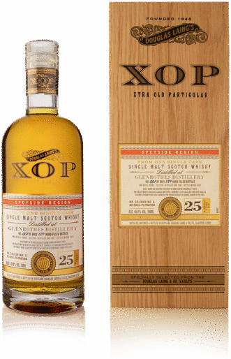 Douglas Laings Xop   Xtra Old Particular Glenrothes 25 Year Old Single Cask Single Malt Scotch Whisky