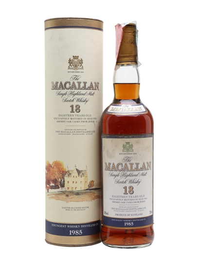 The Macallan 18 Year Old Sherry Oak Single Malt Scotch Whisky