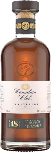 Canadian Club Invitation Series No2 18 Year Old Canadian Whisky