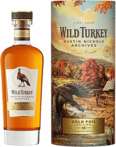 Wild Turkey Austin Nichols Archives Gold Foil 16 Year Old Bourbon