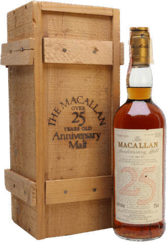 The Macallan Anniversary Malt 25 Year Old Single Malt Scotch Whisky