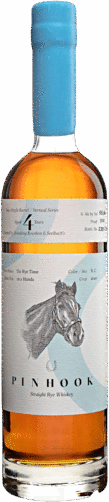 Pinhook Vertical Series Tiz Rye Time True Single Barrel 4 Year Old Straight Rye Whiskey