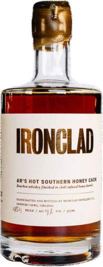 Ironclad Distillery Co Ars Hot Southern Honey Cask Bourbon Whiskey