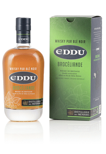 Distillerie Des Menhirs Eddu Broceliande Pur Ble Noir Whisky