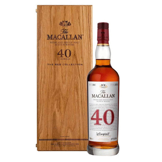The Macallan The Red Collection 40 Year Old Single Malt Scotch Whisky