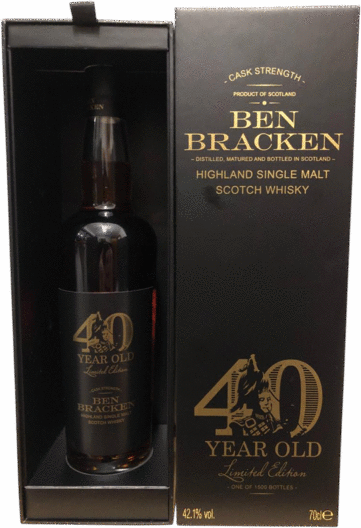 Ben Bracken 40 Year Old Cask Strength Single Malt Scotch Whisky