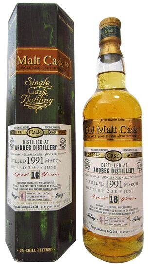 Douglas   Hunter Laings The Old Malt Cask Ardbeg 16 Year Old Single Malt Scotch Whisky