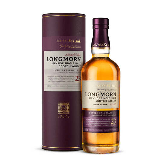 Longmorn Double Cask Matured 23 Year Old Single Malt Scotch Whisky