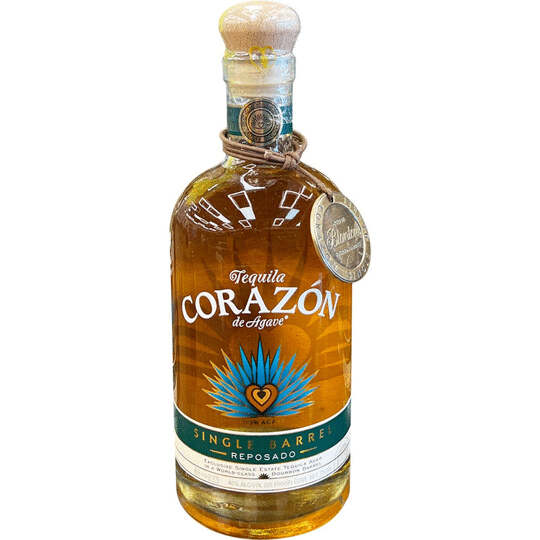 Corazon De Agave Aged In Blantons Bourbon Barrels Reposado Tequila
