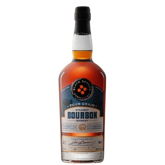Black Button Distilling Four Grain Bourbon