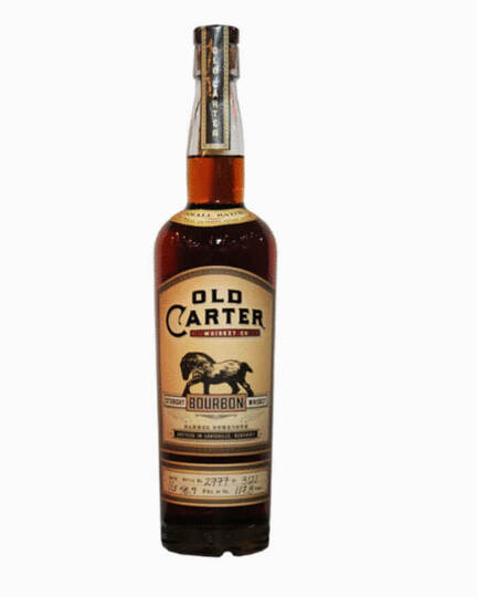 Old Carter Barrel Strength Straight Bourbon Whiskey
