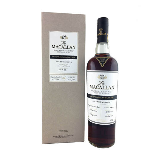 The Macallan Exceptional Single Cask 2017 Esb 2339 05 Single Malt Scotch