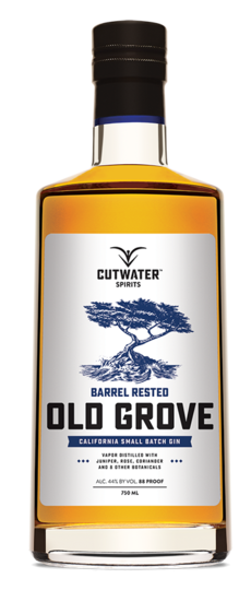 Cutwater Spirits Old Grove Barrel Rested Small Batch Gin