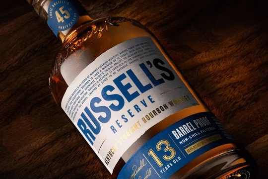 Wild Turkey Russells Reserve 13 Year Old 45th Anniversary Bourbon Whiskey