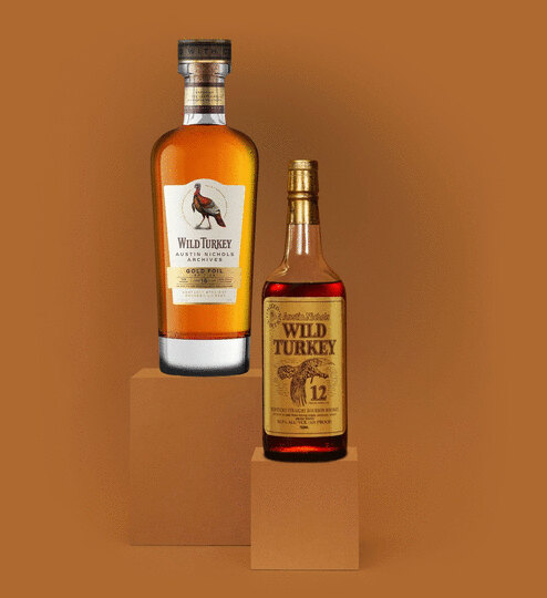 Wild Turkey Gold Foil 12 and 16