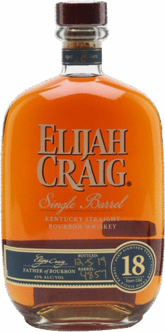 Elijah Craig 18 Year Old Single Barrel Bourbon