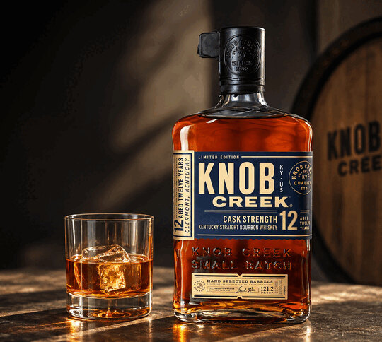 Knob Creek Limited Release Cask Strength 12 Year Old Straight Bourbon Whiskey