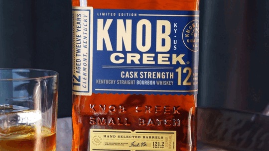 Knob Creek Limited Release Cask Strength 12 Year Old Straight Bourbon Whiskey