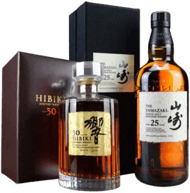 Hibiki 30 & Yamazaki 25 Single Malt