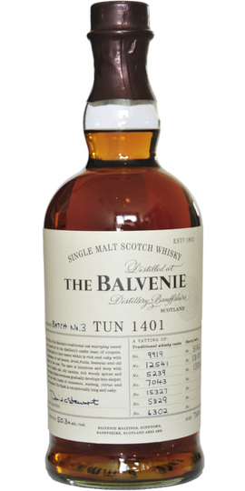 The Balvenie Tun 1401 Batch 3 Single Malt Scotch Whisky