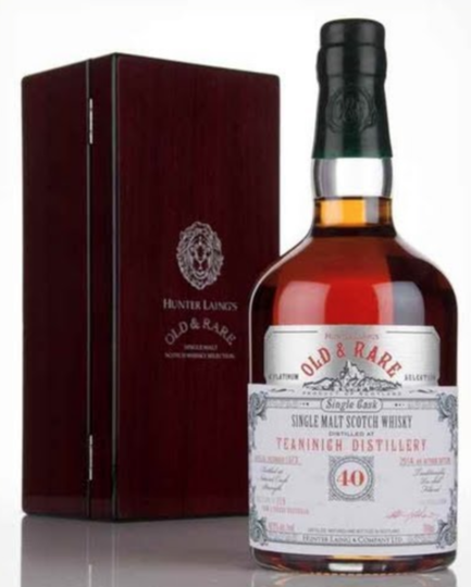 Douglas   Hunter Laings Old Rare Platinum Selection Teaninich 40 Year Old Single