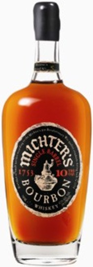 Michters 10 Year Old Single Barrel Bourbon Whiskey