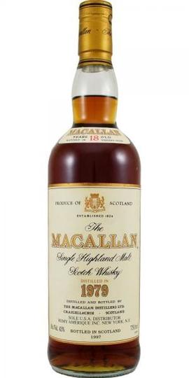The Macallan 18 Year Old Sherry Oak Single Malt Scotch Whisky